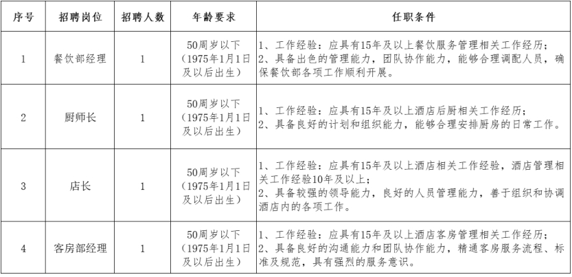內蒙古星盛運營管理有限公司2025年公開招聘工作人員公告